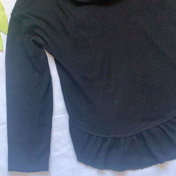 🌟ANTHROPOLOGIE Maeve Addie Ruffled Hacci Pullover🌟 - Picture 6 of 14